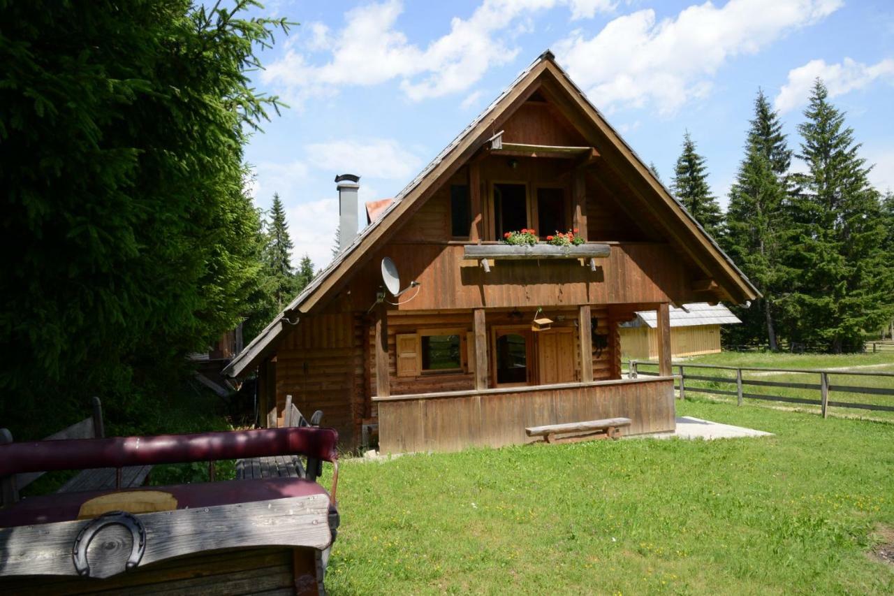 Вилла Pocitniska Hisa Jurcek Pokljuka Горельек Экстерьер фото
