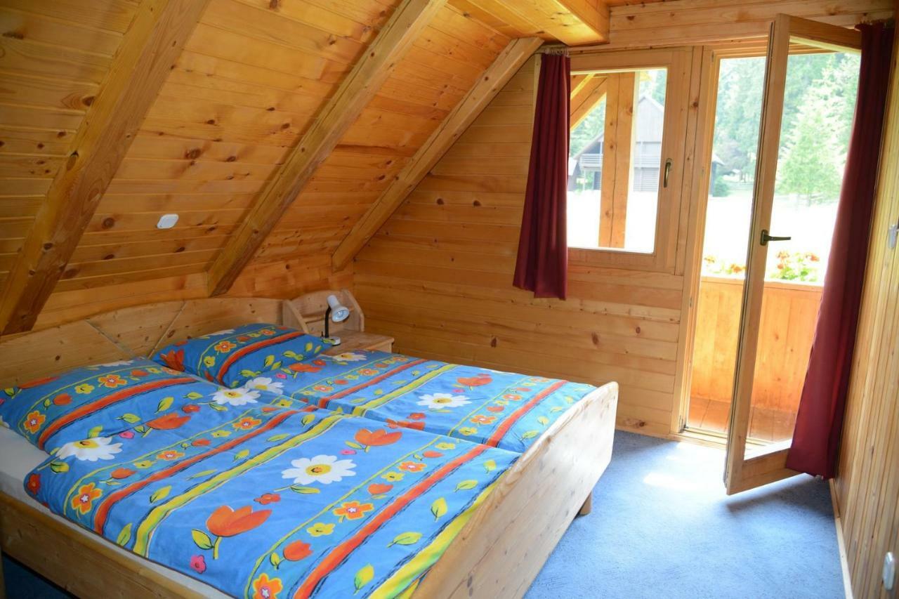 Вилла Pocitniska Hisa Jurcek Pokljuka Горельек Экстерьер фото